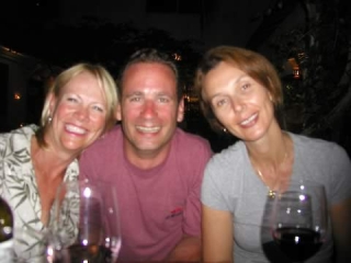 Despues de snorkelear nos relajamos